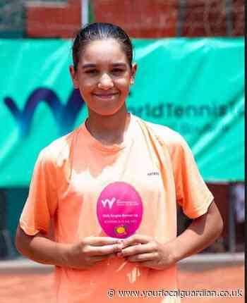 Interview of the young French tennis hope, Leyna Bey