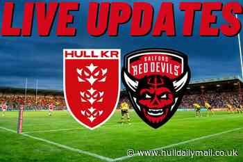 Hull KR v Salford Red Devils live: Team news and build-up