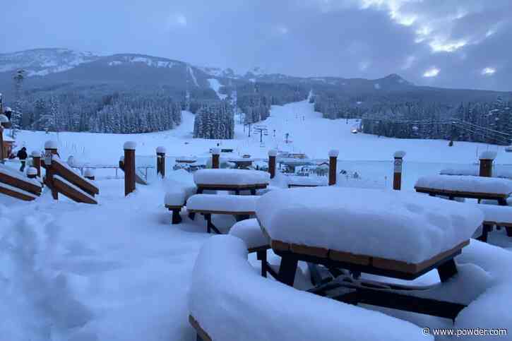 Canadian Ski Resort Refreshed By Late-March Snow