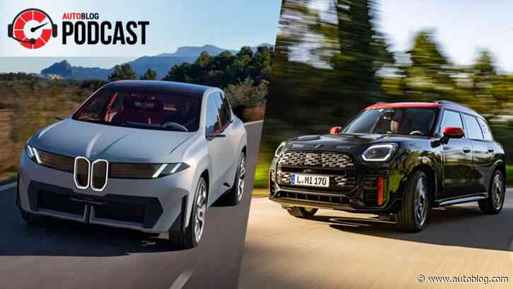 BMW Neue Klasse X revealed, 2025 Mini Countryman JCW and SE driven | Autoblog Podcast #824