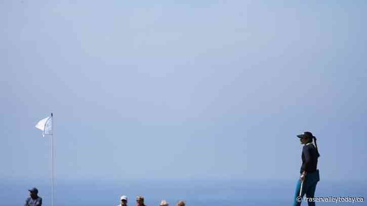 Maude-Aimee Leblanc of Canada shoots 64 to take LPGA Tour lead at Palos Verdes