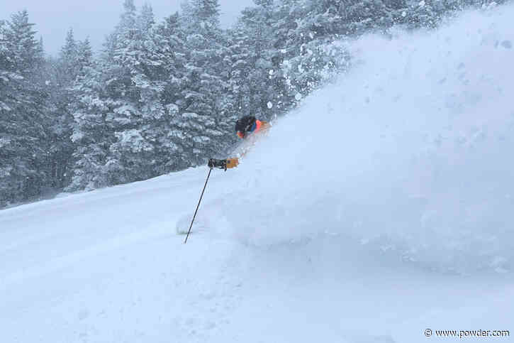 Vermont Ski Resort Reporting 53" Of Snow In Last Two Weeks