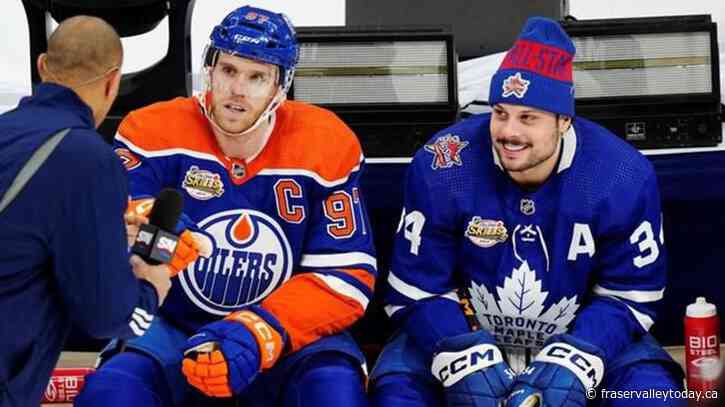 Star power: Matthews, McDavid to take centre stage chasing separate milestones