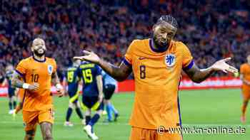 Malen und Weghorst treffen: Niederlande feiern Kantersieg vor DFB-Duell