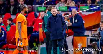 Ronald Koeman na slordig optreden Oranje: ‘Als je zoveel ballen inlevert groei je nooit in een wedstrijd’