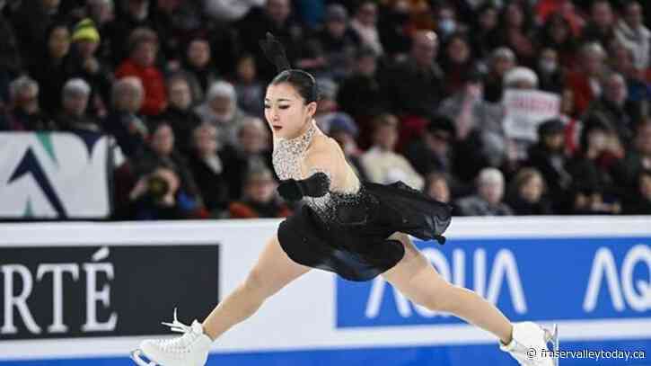 Japan’s Sakamoto three-peats as women’s figure skating world champion