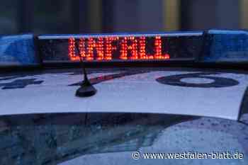 Pkw überschlägt sich auf der A30 in Bad Oeynhausen