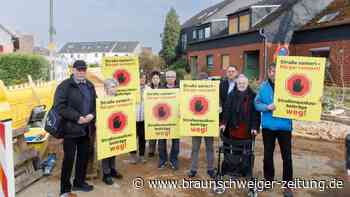 Braunschweig: Anwohner-Protest gegen Straßenausbaubeiträge