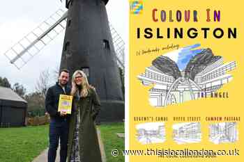 BBC Radio 4's Emma Barnett and husband's Colour Your Streets books
