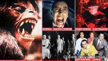 From real blood-sucking vampires to people who believe they are zombies: Clinical psychologist reveals the shocking conditions behind your favourite movie monsters