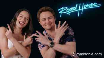 'Road House' stars Daniela Melchior and Arturo Castro crack each other up playing 'Say Action'