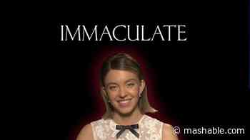 Sydney Sweeney on finding a church that would let them film 'Immaculate'