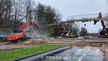 Tschüss, Theaterbrücke Wolfsburg! Das Bauwerk ist weg