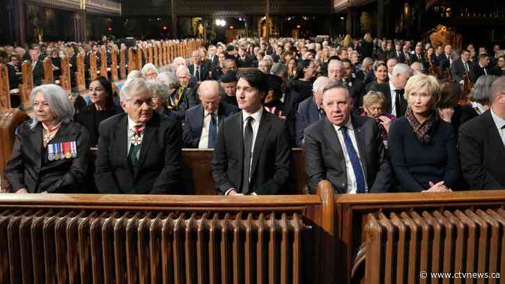 State funeral underway for former prime minister Brian Mulroney