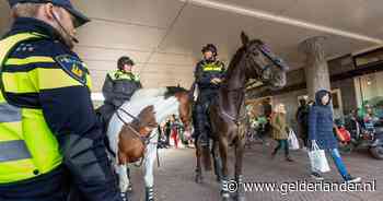 Verbazing over grote politiemacht in Arnhem: ‘Wat is hier aan de hand? Komt de koning langs?’
