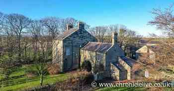 Beautiful Bamburgh Grade II listed farmhouse on the market for over £1 million