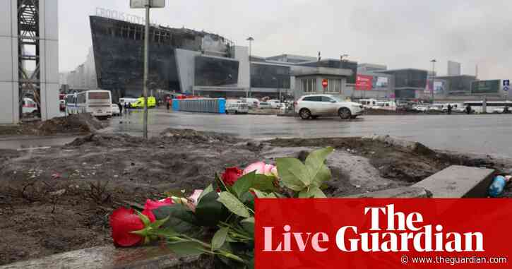 Moscow concert hall attack: Putin tells Russians Ukraine linked to attack which killed 133, claims denied by Kyiv officials – live updates