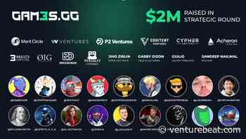 Gam3s.gg has raised $2M to launch Web3 gaming superapp and $G3 tokens
