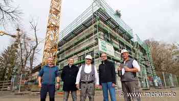 Feier für eine problemfreie Baustelle