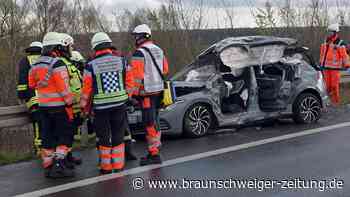 Wolfenbüttel: Frau stirbt bei schwerem Unfall auf der A36