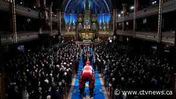 Former prime minister Brian Mulroney remembered as a nation-builder at state funeral