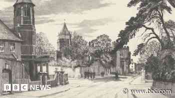 Town sketches show changing face of Rugby