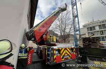 FW Mainz: Arbeitsreicher Samstag für die Feuerwehr Mainz