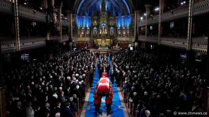 'One of the greatest': Former prime minister Brian Mulroney commemorated at state funeral
