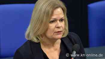 Nancy Faeser: Ministerin warnt vor islamistischem Terror