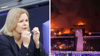 Zwei tote Attentäter wohl identifiziert – Faeser warnt vor „akuter“ Gefahr auch in Deutschland