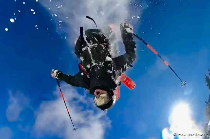 Pro Skier 'Teton Brown' Recovers Lost Helmet Camera Two Weeks Later