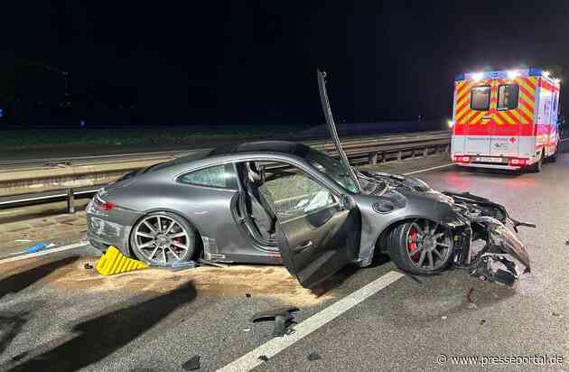 POL-PDKH: Verkehrsunfall mit schwer verletztem Unfallbeteiligten und hohem Sachschaden