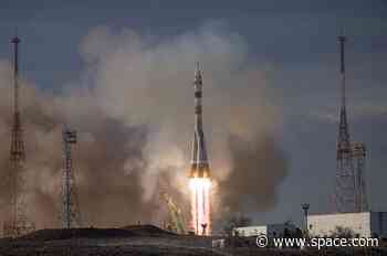 Flight attendant becomes 1st Belarusian woman in space on ISS-bound Soyuz launch