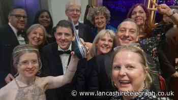 DanceSyndrome team celebrates at Northern Power Women Awards