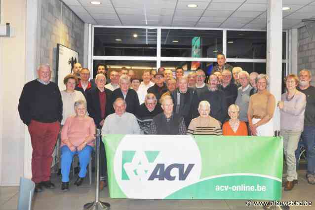 ACV Kruisem huldigt trouwe leden in De Mastbloem