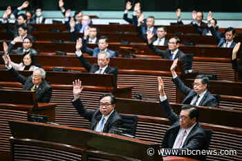 New national security law 'slams shut' space for dissent in Hong Kong, critics say