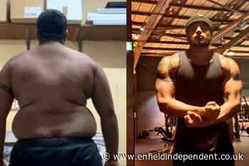 Man loses 64kg after girlfriend left him over weight gain