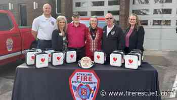 Colo. couple uses philanthropy to donate 20 AEDs to fire departments