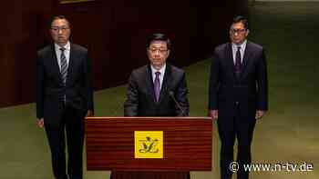 Ende demokratischer Freiheiten?: China setzt Hongkonger Sicherheitsgesetz um