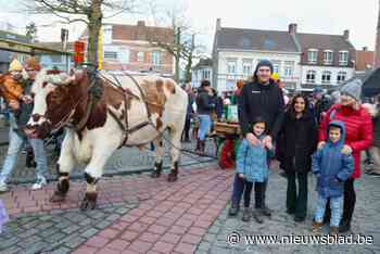 FOTO. Over de koppen lopen op Vette Veemarkt
