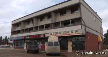 Alleged break-in leads to early morning fire in northeast Edmonton