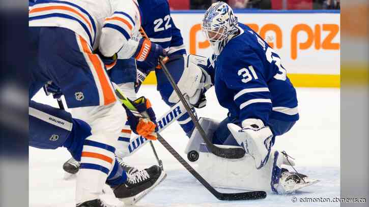 Oilers fall to Leafs 6-3 on the road