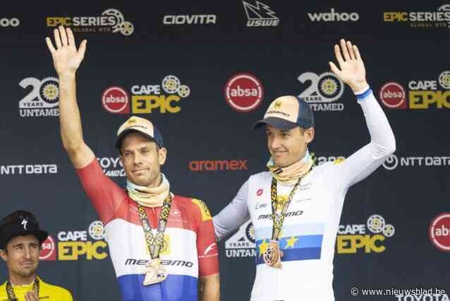 Wout Alleman sluit Cape Epic af op derde plaats