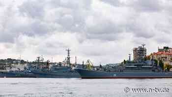 Angriff auf Schwarzmeerflotte: Ukraine will russische Landungsschiffe getroffen haben