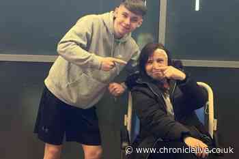 Gateshead son, 18, raises thousands for mum after she's told she has 36 months to live