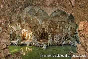 Painshill Crystal Grotto in Surrey is a magical spot within the M25