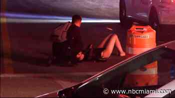 Woman struck by car in Downtown Miami