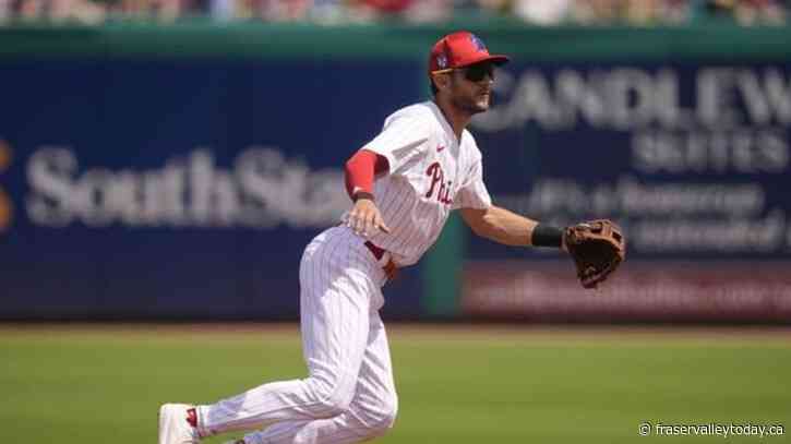 Blue Jays drop third in a row with 2-0 loss to Phillies in pre-season action