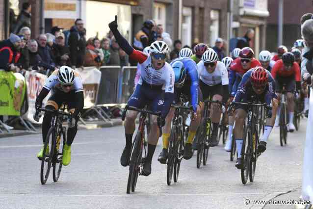Debuterende Heistenaar Lennert Van Lommel helpt kopman Nathan Székely aan tweede plek op Memorial Jos Huysmans: “Erg tevreden”