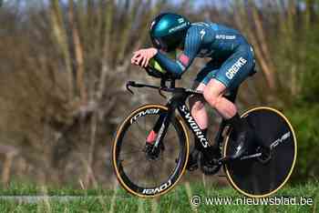 Aldo Taillieu zucht sneller dan Thibaut Van Damme in testtijdrit